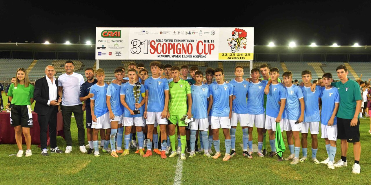 32nd SCOPIGNO CUP World Football Tournament Under 17 – Opening match on Monday 19th August